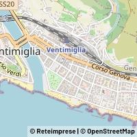 Mapa Ventimiglia