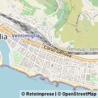 Mapa Ventimiglia