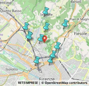 Mappa Via di Santa Marta, 50139 Firenze FI, Italia (1.65364)