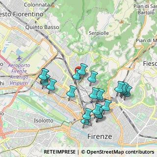 Mappa Via S.Stefano in Pane, 50141 Firenze FI, Italia (2.025)