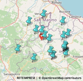 Mappa Zona Artigianale Prato, 61023 Macerata Feltria PU, Italia (15.245)