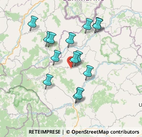 Mappa Zona Artigianale Prato, 61023 Macerata Feltria PU, Italia (6.57786)