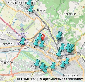 Mappa Firenze, 50127 Firenze FI, Italia (2.2655)