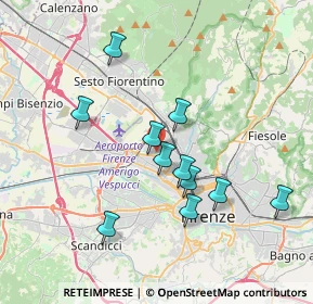 Mappa Firenze, 50127 Firenze FI, Italia (3.44545)