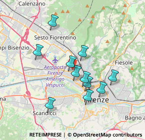 Mappa Firenze, 50127 Firenze FI, Italia (3.22909)