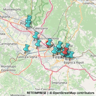 Mappa Via Francesco Basili, 50127 Firenze FI, Italia (6.50412)