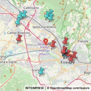 Mappa Via Francesco Basili, 50127 Firenze FI, Italia (4.96353)