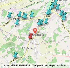 Mappa Via Palmiro Togliatti, 51035 Lamporecchio PT, Italia (1.285)