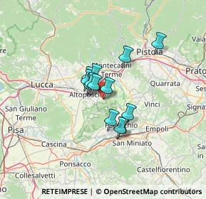Mappa Via dei Sorini Querce, 50054 Fucecchio FI, Italia (8.59077)