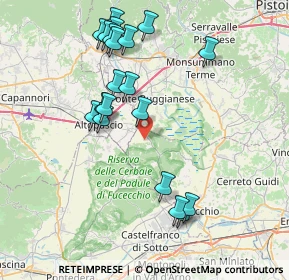 Mappa Via dei Sorini Querce, 50054 Fucecchio FI, Italia (8.323)