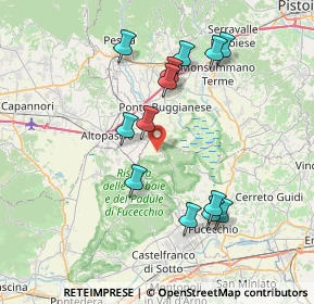 Mappa Via dei Sorini Querce, 50054 Fucecchio FI, Italia (7.59846)