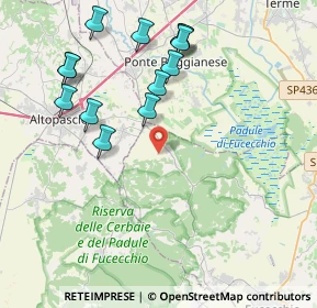 Mappa Via dei Sorini Querce, 50054 Fucecchio FI, Italia (4.42)
