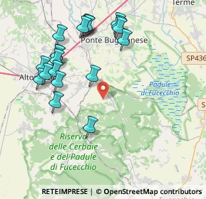 Mappa Via dei Sorini Querce, 50054 Fucecchio FI, Italia (4.4855)