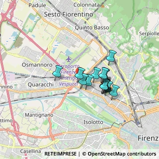 Mappa Via di Carraia, 50134 Firenze FI, Italia (1.27125)