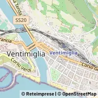Mapa Ventimiglia