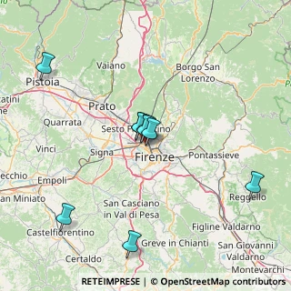 Mappa Via del Fiorino, 50127 Firenze FI, Italia (25.89462)