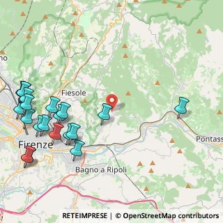 Mappa SP 55, 50135 Firenze FI, Italia (5.9275)