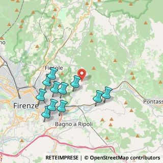 Mappa Strada Provinciale, 50135 Firenze FI, Italia (3.88636)