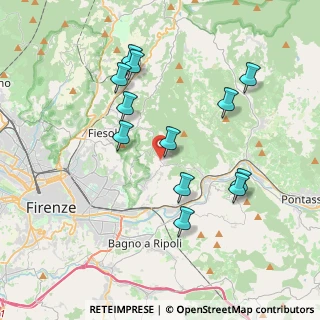Mappa Strada Provinciale, 50135 Firenze FI, Italia (3.84167)