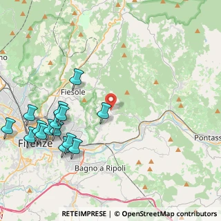 Mappa Strada Provinciale, 50135 Firenze FI, Italia (5.38867)