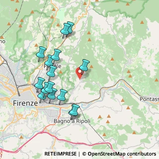 Mappa SP 55, 50135 Firenze FI, Italia (4.09333)