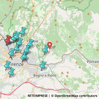 Mappa Strada Provinciale, 50135 Firenze FI, Italia (6.01833)
