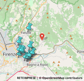 Mappa SP 55, 50135 Firenze FI, Italia (4.49286)