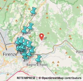 Mappa SP 55, 50135 Firenze FI, Italia (4.38235)