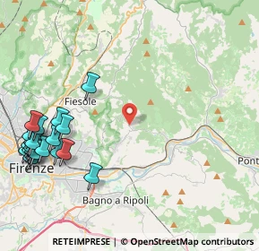 Mappa SP 55, 50135 Firenze FI, Italia (5.8665)