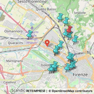 Mappa Via Ruggero Bardazzi, 50127 Firenze FI, Italia (2.26789)