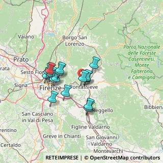 Mappa 50065 Pontassieve FI, Italia (11.09813)
