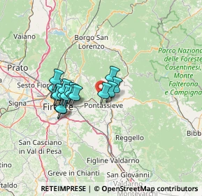 Mappa 50065 Pontassieve FI, Italia (10.69188)