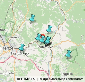 Mappa 50065 Pontassieve FI, Italia (4.32818)