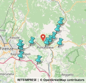 Mappa 50065 Pontassieve FI, Italia (6.56091)