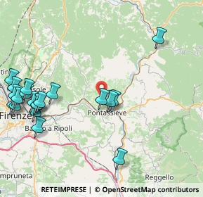 Mappa 50065 Pontassieve FI, Italia (10.789)