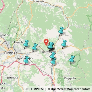 Mappa 50065 Pontassieve FI, Italia (5.83846)