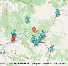 Mappa 50065 Pontassieve FI, Italia (3.96091)