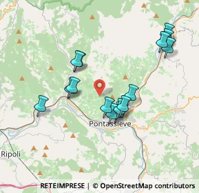 Mappa 50065 Pontassieve FI, Italia (3.62267)