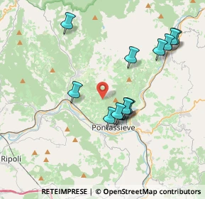 Mappa 50065 Pontassieve FI, Italia (3.76385)
