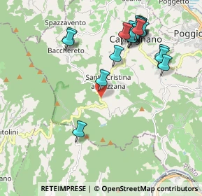 Mappa Via Vergheretana, 59015 Carmignano PO, Italia (2.3025)