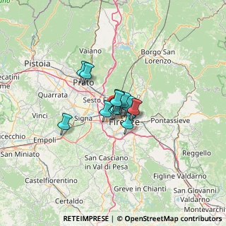 Mappa Via Maestro Isacco, 50127 Firenze FI, Italia (6.14077)