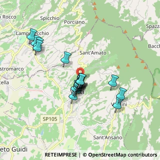 Mappa Via Cino da Pistoia, 50059 Vinci FI, Italia (1.4705)