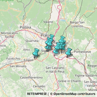 Mappa Via delle Molina, 50058 San Mauro FI, Italia (7.61333)
