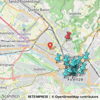 Mappa Via Tiziano Terzani, 50127 Firenze FI, Italia (2.67789)