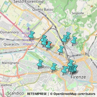 Mappa Di Novoli Sn, 50127 Firenze FI, Italia (1.91294)