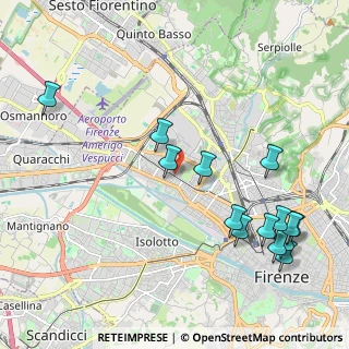 Mappa Di Novoli Sn, 50127 Firenze FI, Italia (2.52143)