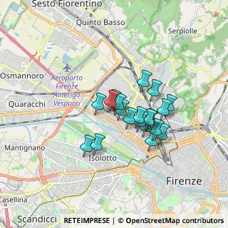 Mappa Di Novoli Sn, 50127 Firenze FI, Italia (1.262)