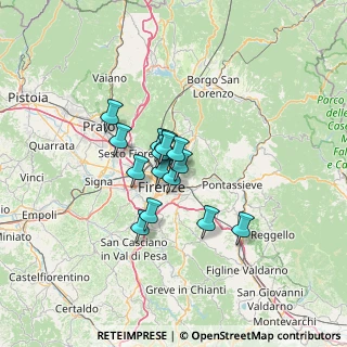 Mappa Via di Camerata, 50133 Fonte Nuova RM, Italia (8.50533)