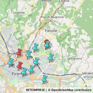 Mappa Via di Camerata, 50133 Fonte Nuova RM, Italia (2.41583)