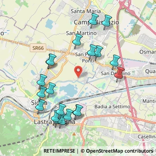 Mappa Via della Balduccia, 50058 San Mauro FI, Italia (2.355)